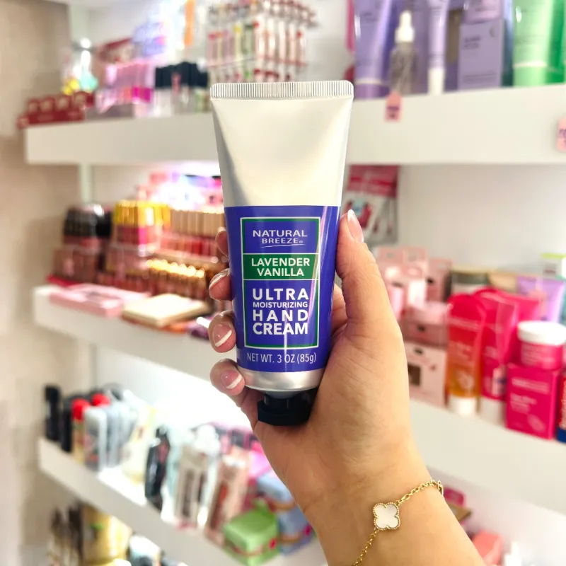 Crema ultra hidratante para manos con lavanda y vainilla