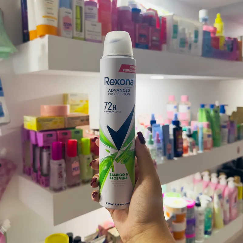 Desodorante antitranspirante aerosol REXONA BAMBOO & ALOE VERA