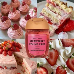 Gel ANTIBACTERIAL B&BW Strawberry Pound Cake