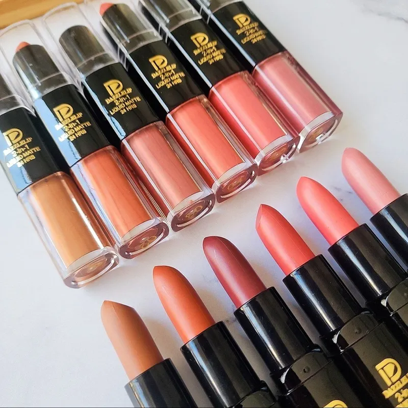 Labial 2 en 1 mate 24 Hrs Dazzlelip