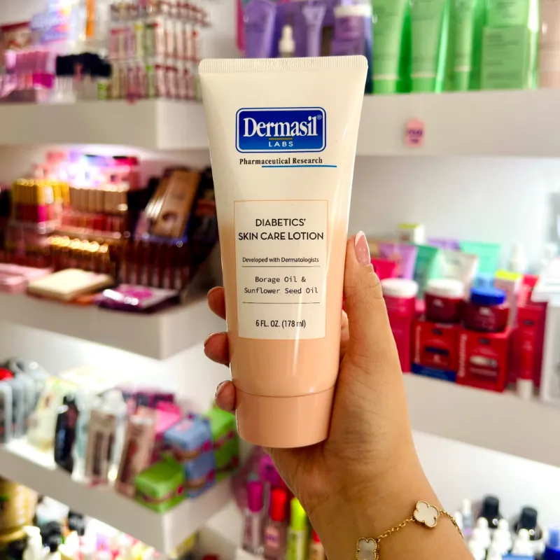 Loción corporal Dermasil Diabetics'