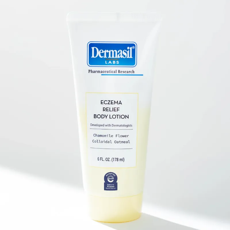 Loción corporal Dermasil Eczema Relif