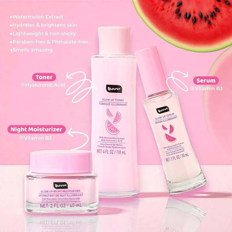 Rutina facial con extracto de melón B pure