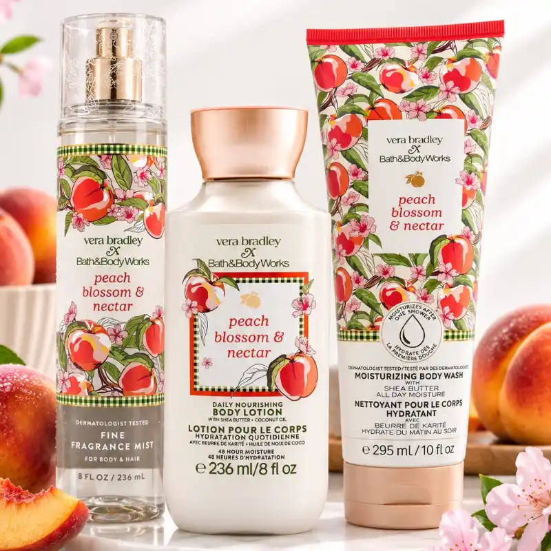 Set B&BW Peach Blossom & Nectar