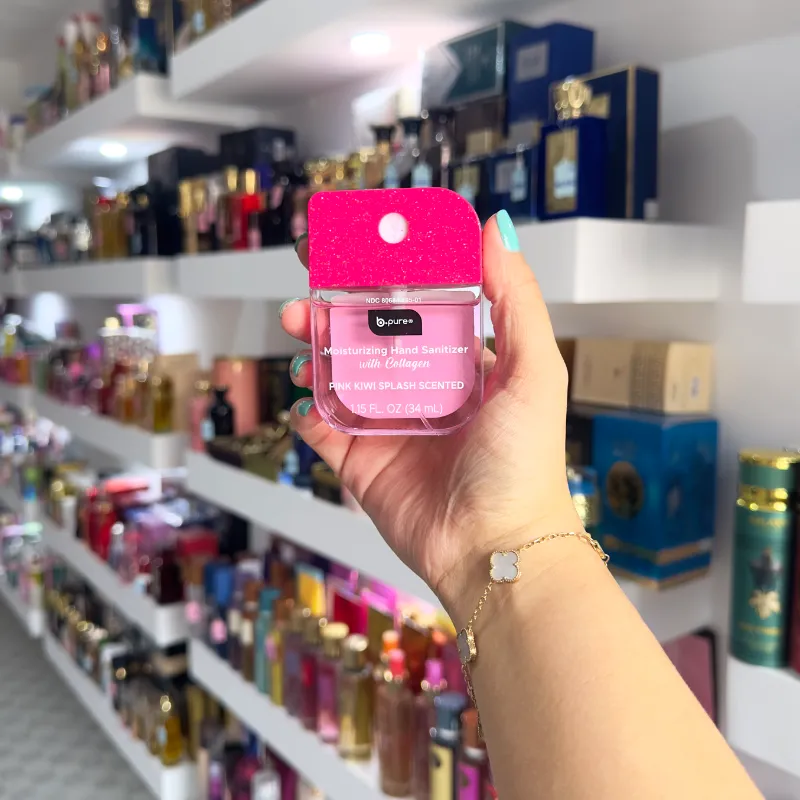 Spray Hand sanitizer b•pure PINK KIWI SPLASH SCENTED