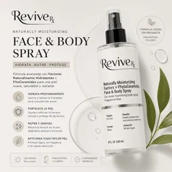 Spray hidratante facial y corporal Revive Rx Naturally Moisturizing Factors + PhytoCeramides