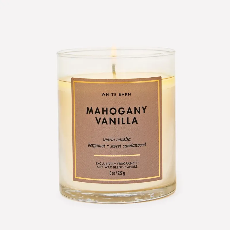 Vela aromática B&BW Mahogany Vanilla
