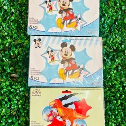 Set de 5 globos metálicos