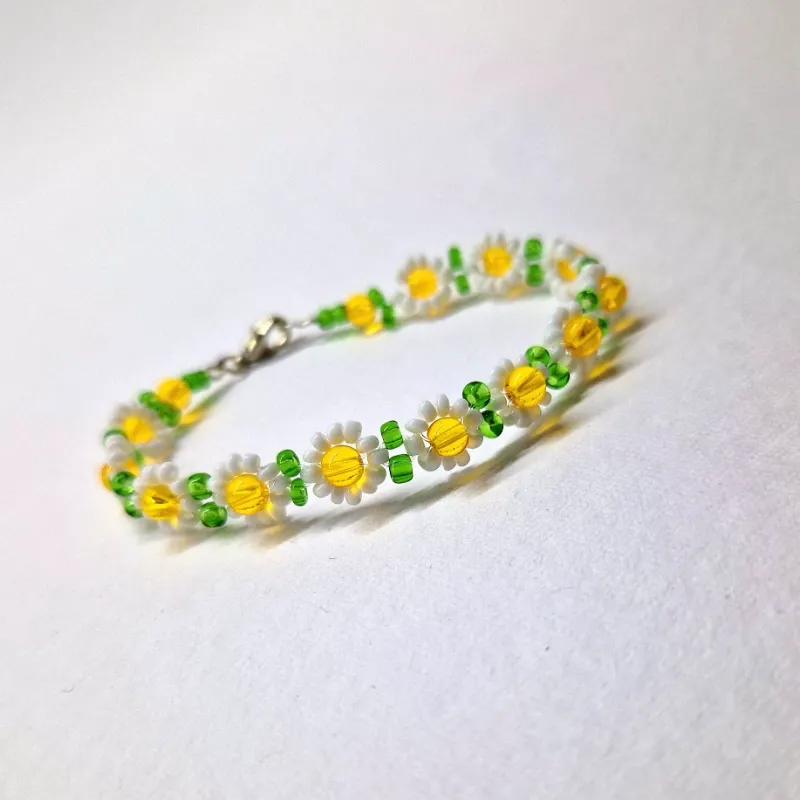 Pulsera de margaritas