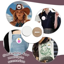 Fotobotones personalizados de MDF. (7.6 cm )