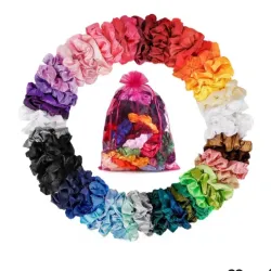 Scrunchies de Satín