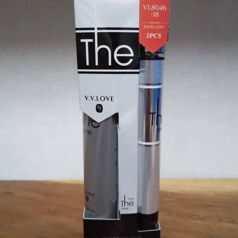 Set de perfume y crema para afeitar para hombres