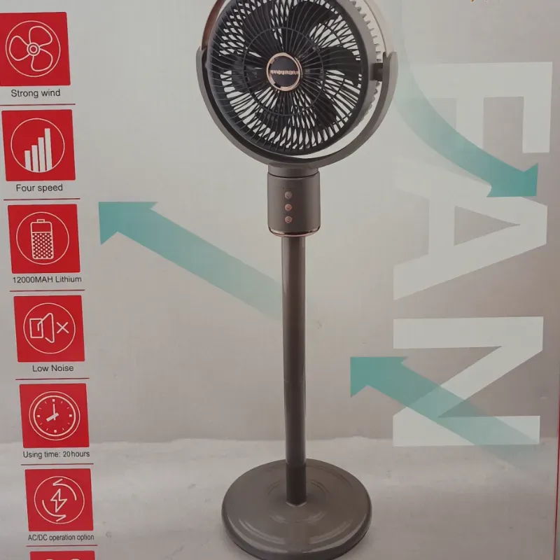 Ventilador recargable 