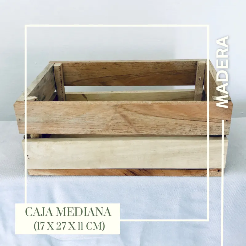 Caja Mediana Natural