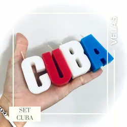 CUBA . Set de velas