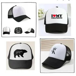 Gorra blanco y negra