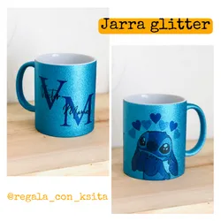 Jarra glitter