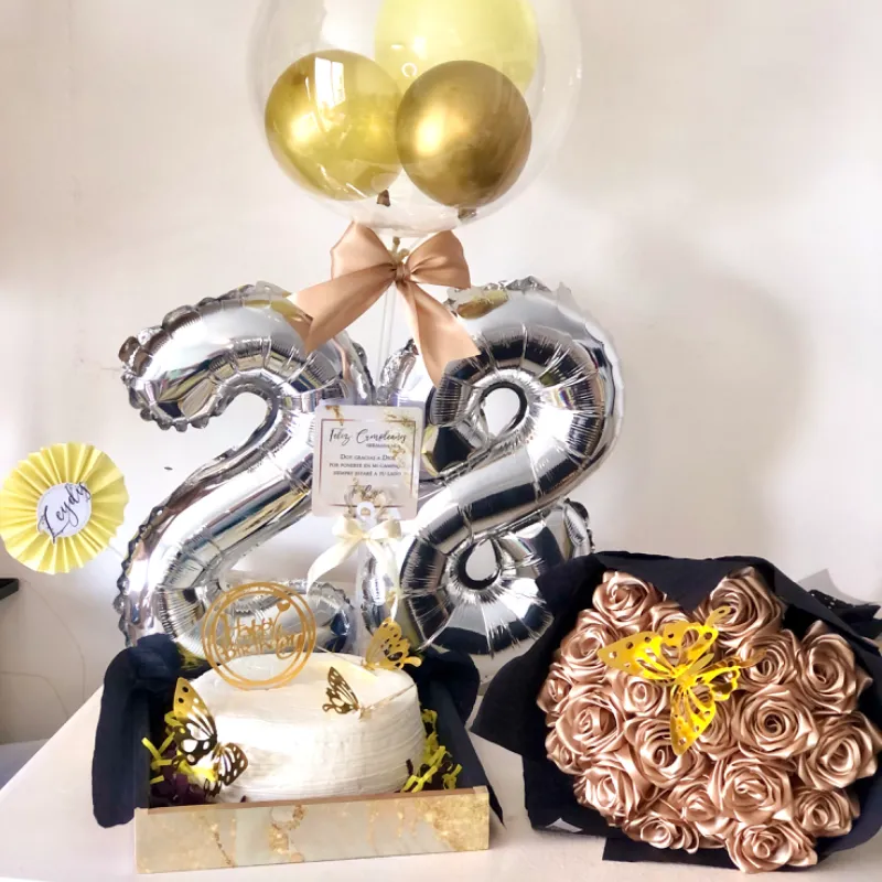 Minicake & Rosas Eternas