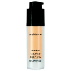 Base Líquida de Bare Minerals Tono Golden Beige 13, 30 mL