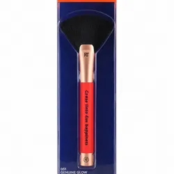 Brocha para aplicar bronceador e iluminador en polvo