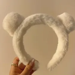 Diadema de Orejas de Oso de Peluche