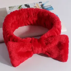 Diadema Roja con Lazo