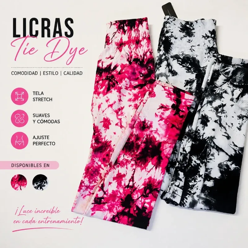 Licras marmoleadas