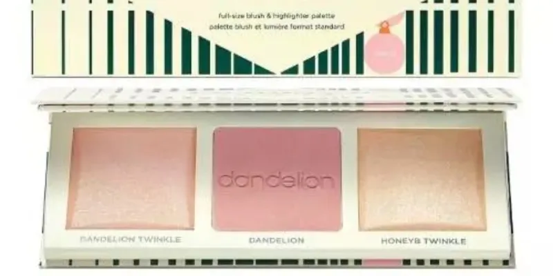Paleta de iluminadores y rubor