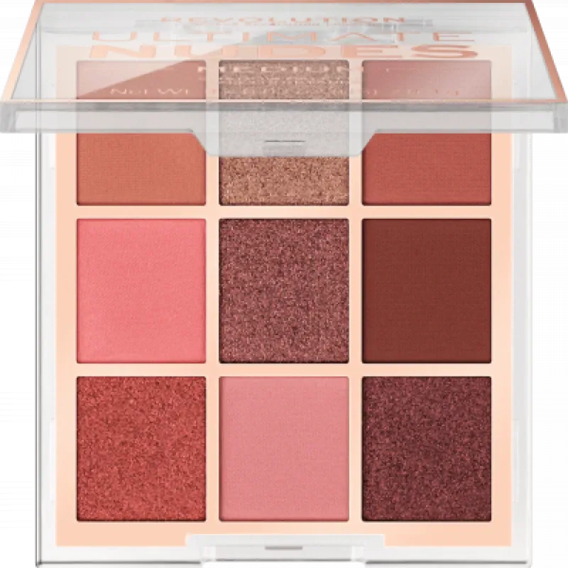 Paleta de sombras de 9 colores nude de Revolution