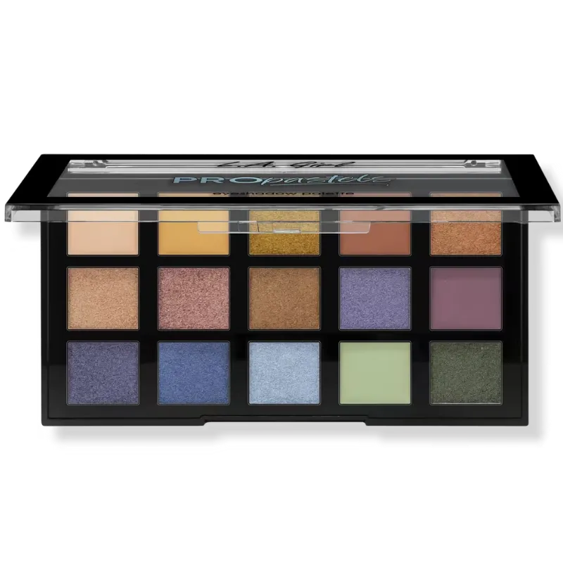 Paleta de sombras de 15 colores de L.A. Girl