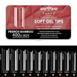 Set de 400 uñas de gel