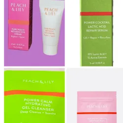 Set de Cuidado Facial de Peach & Lily