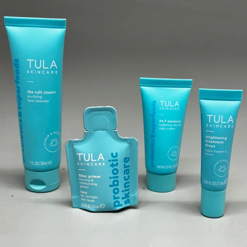 Set de Cuidado Facial de TULA Skincare