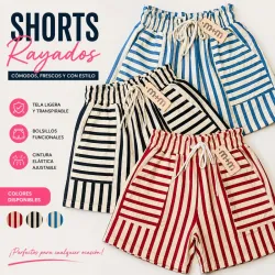 Short de mujer con bolsillos 