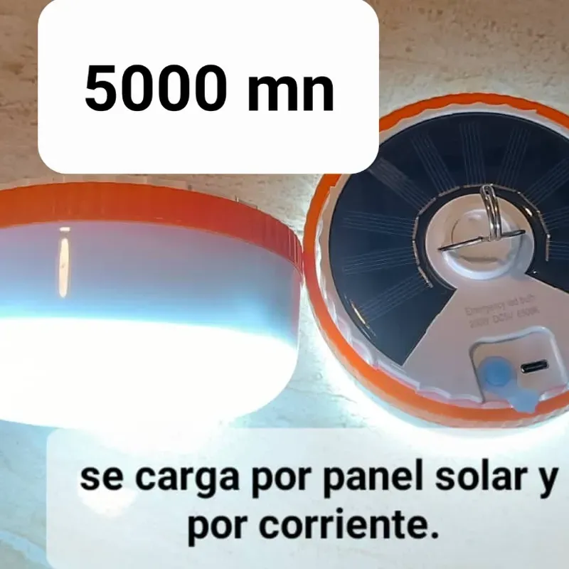 BOMBILLOS RECARGABLES