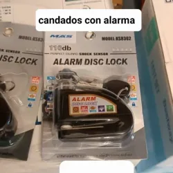 CANDADOS CON ALARMA 