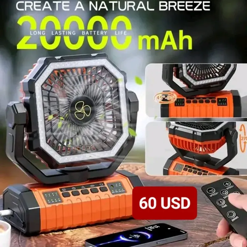 VENTILADORES RECARGABLES 