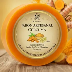 Jabón Facial de Cúrcuma
