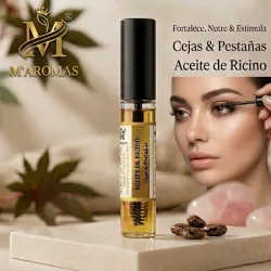 Rimel de Ricino Puro para Cejas y Pestañas