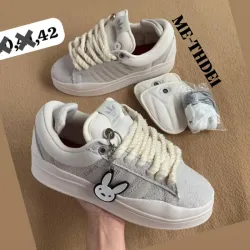 Adidas campus Bad Bunnys grises 