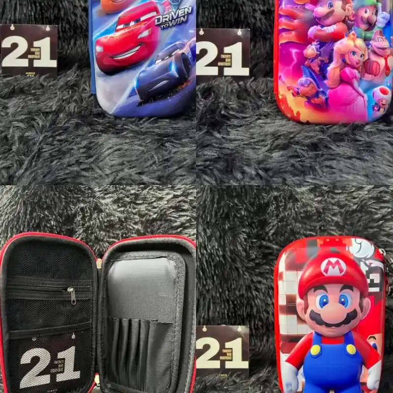 Cartucheras de niños 3D