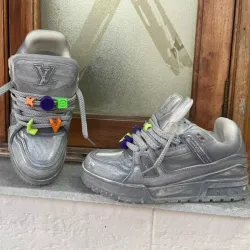 Louis Vuitton Maxi Trainer Grises Tornasoladas(G5) 