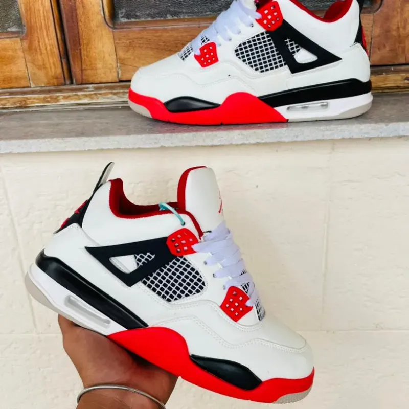Retro 4 Blancas y Rojas(G5) 
