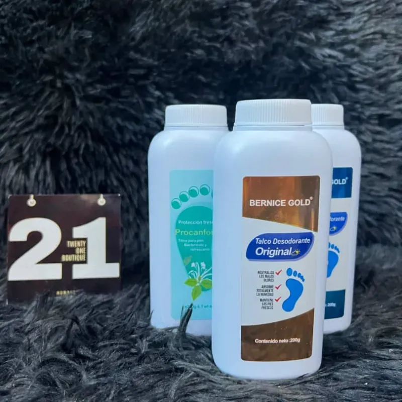Talcos para pies 👣
