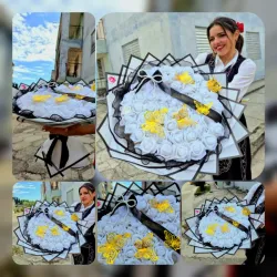 50 rosas en foami.❤️