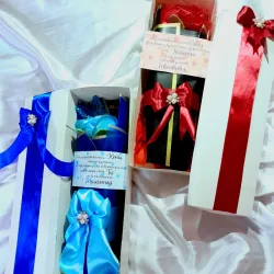 Cajas de rosa