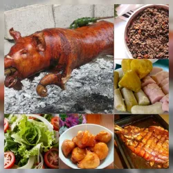 Cenas de Puerco asado