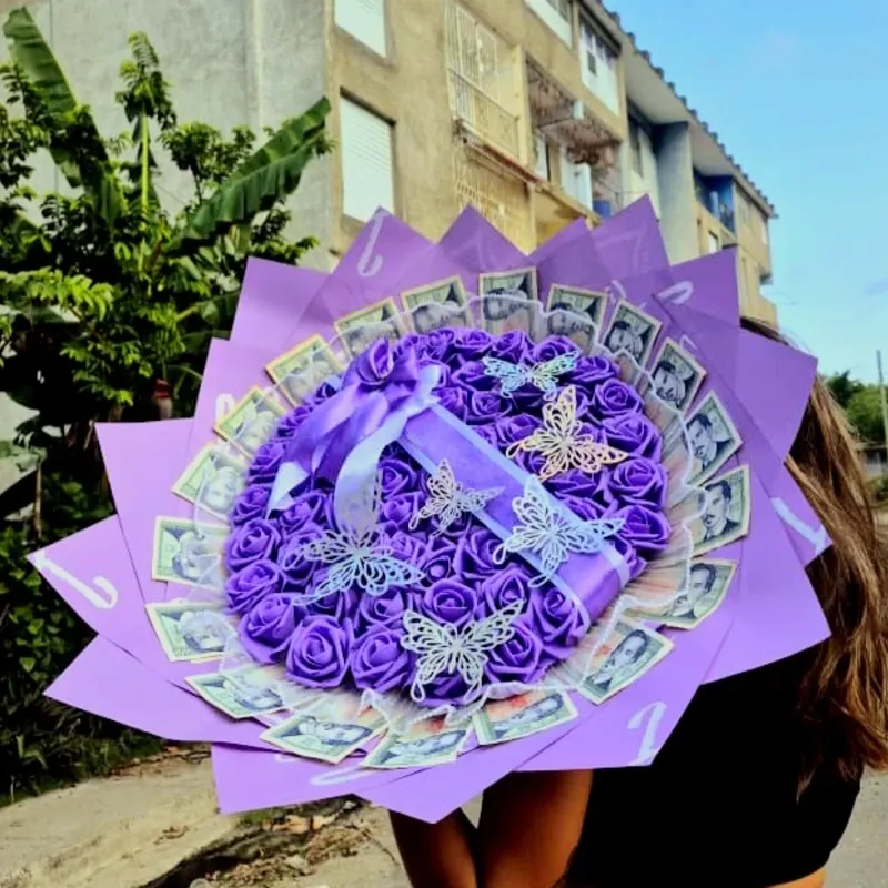 Ramo de billetes especial💜
