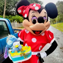 Rosas y bombones con stich💗