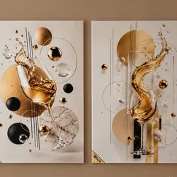 2 abstracto copas 🥂